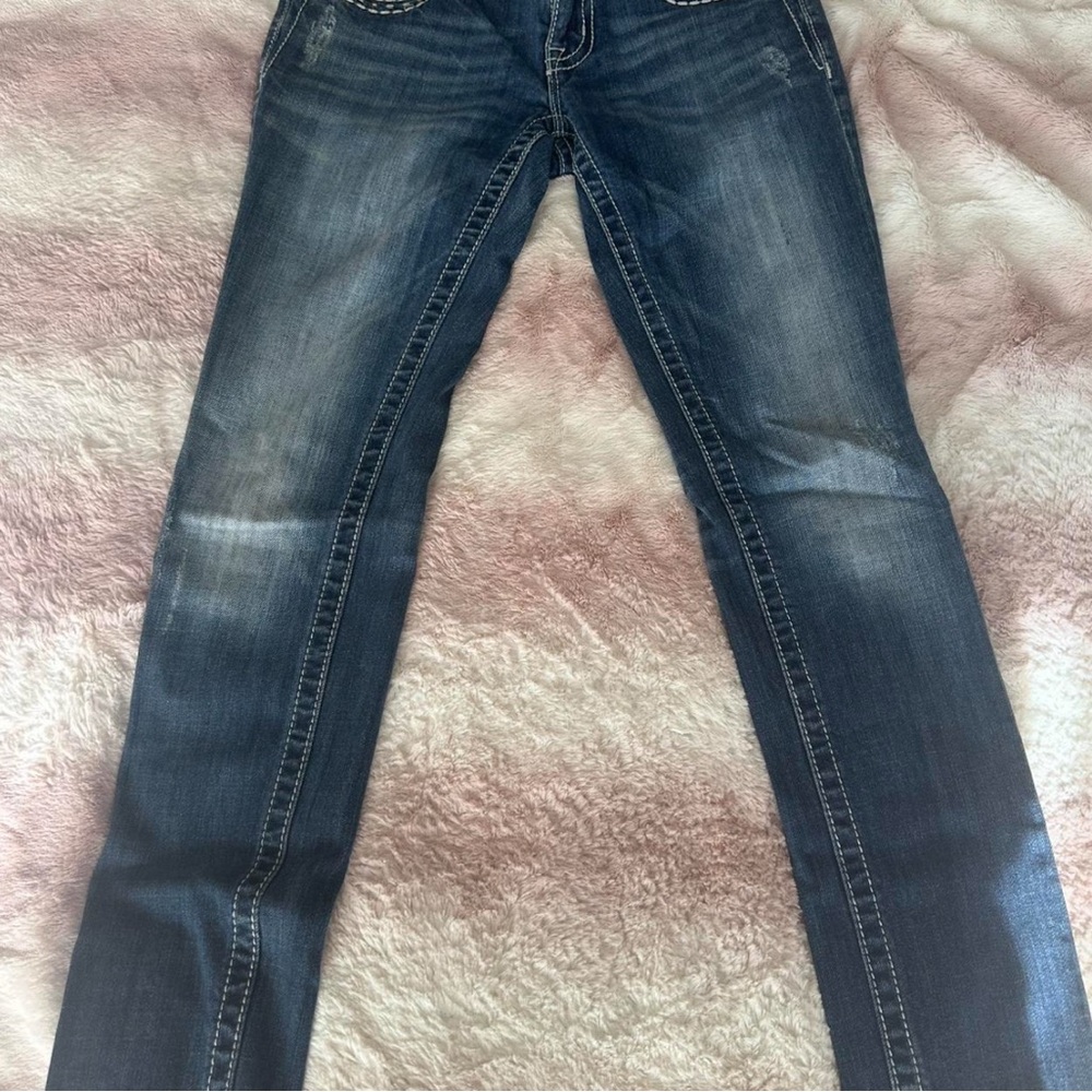 Miss Me Women's Dark Blue Boot Cut Jeans - Picture 2 of 5